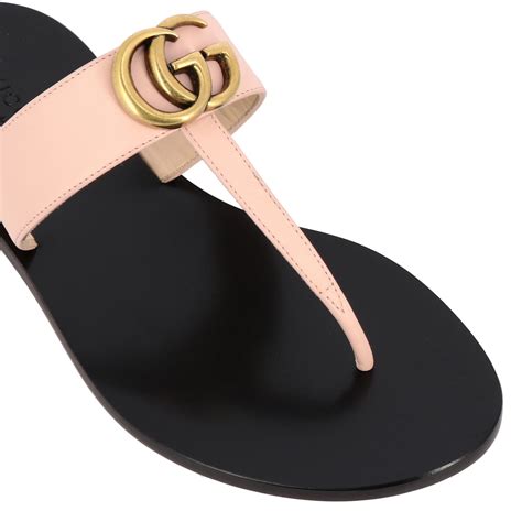 gucci sandalo pelo|gucci marmont sandals.